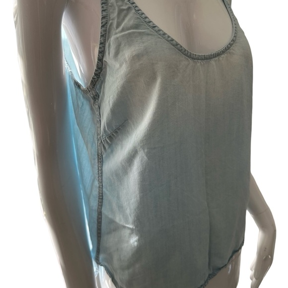 Bella Dahl Denim Relaxed Tank Top - Picture 6 of 8